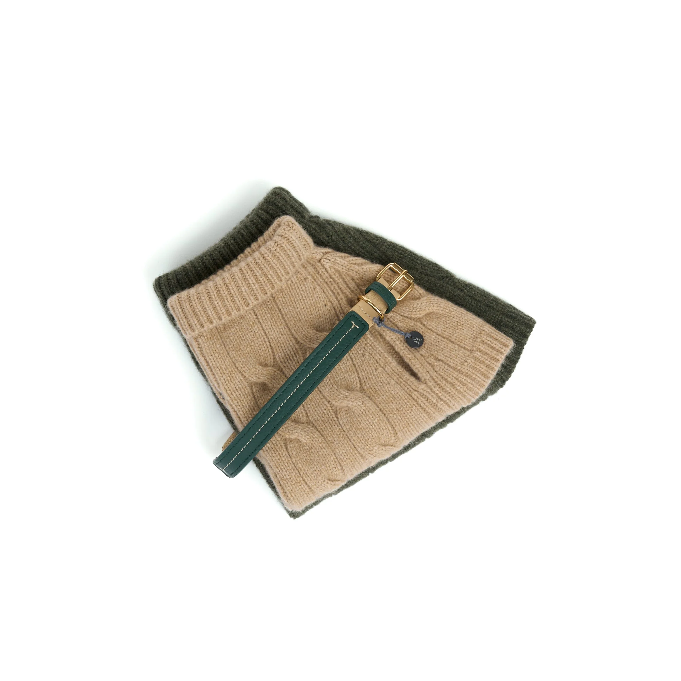Cable Cashmere Dog Pullover - Image 4