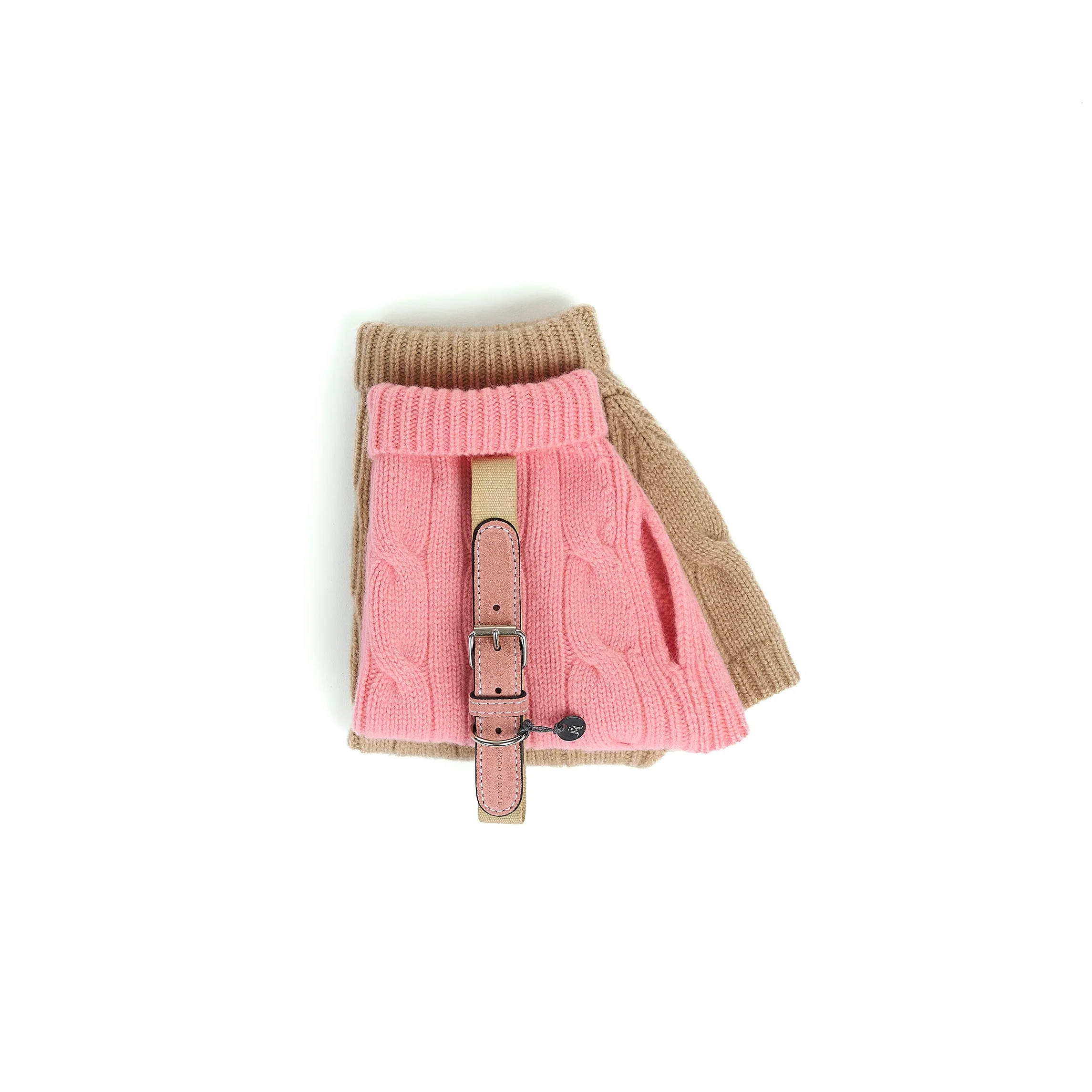 Cable Cashmere Dog Pullover - Image 4