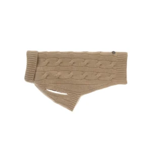 Cable Cashmere Dog Pullover