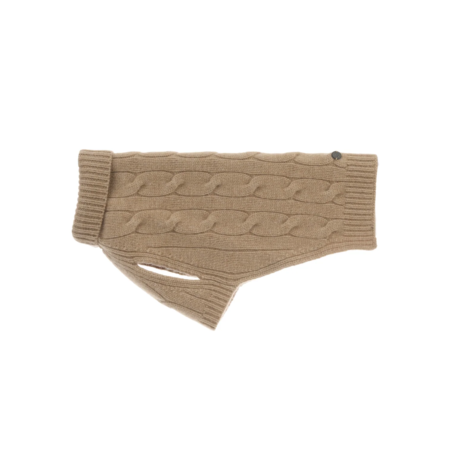 Cable Cashmere Dog Pullover